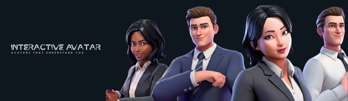 Interactive Avatar Blog banner