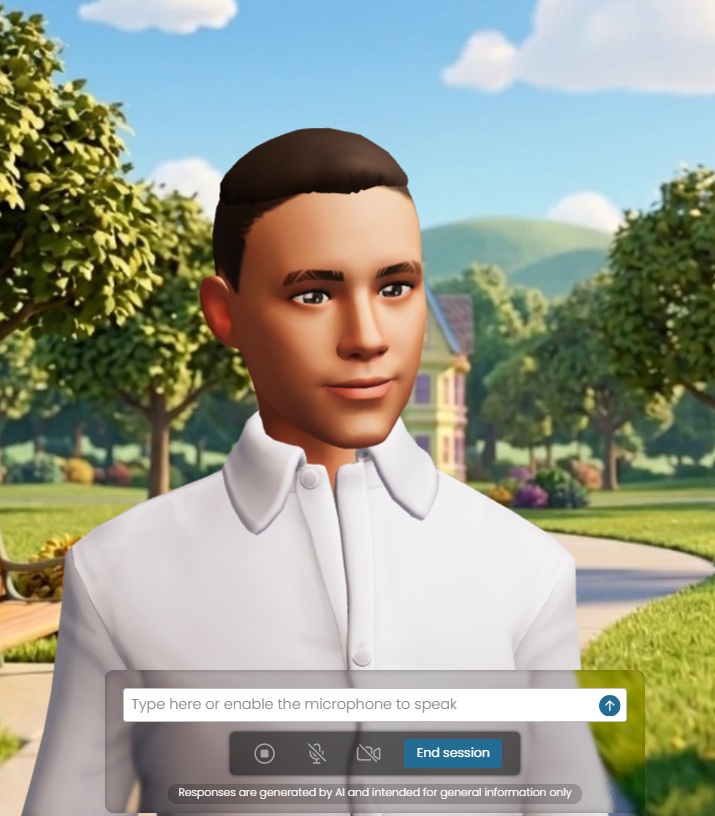 Pixar-style avatar preview