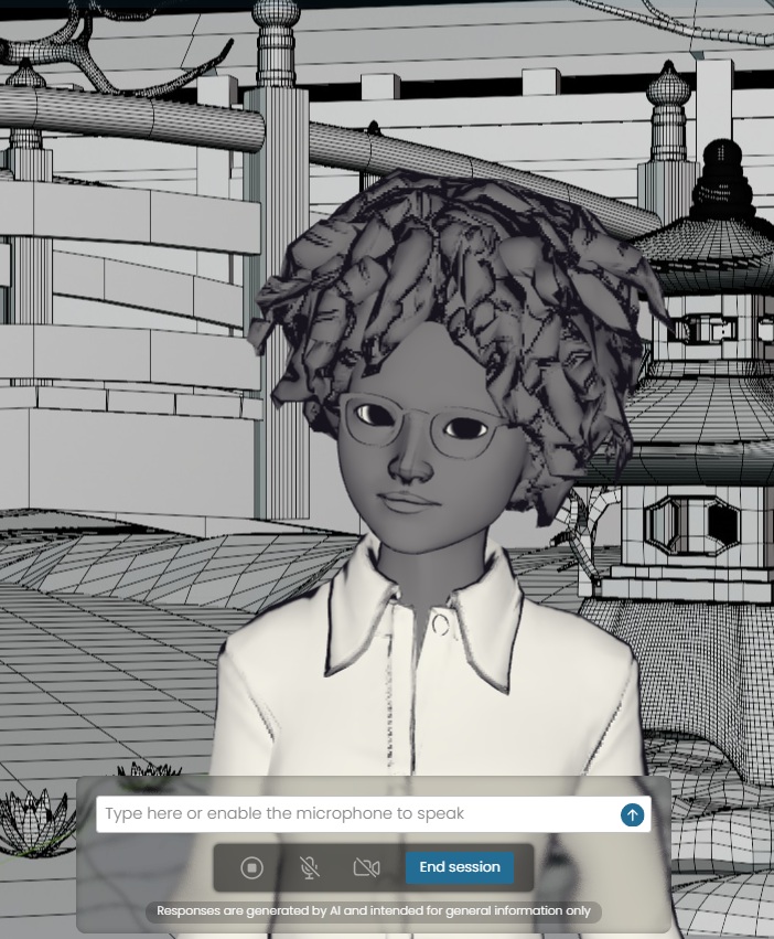 Sketch-style avatar preview