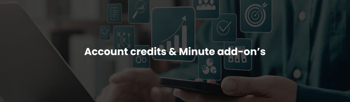 Interactive Avatar voice minute top-up options