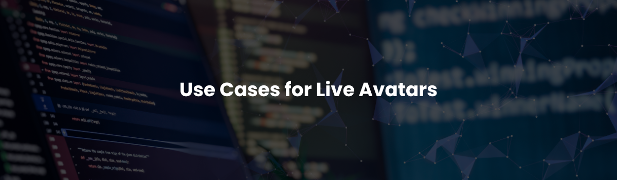 Use cases for a live avatar widget across support, onboarding, sales, and training